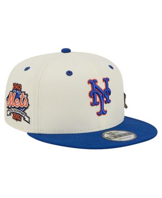 Men's Cream New York Mets Mascot Pin 9FIFTY Snapback Hat