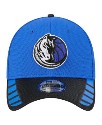 Men's Blue Dallas Mavericks Visor Hit 39THIRTY Flex Hat