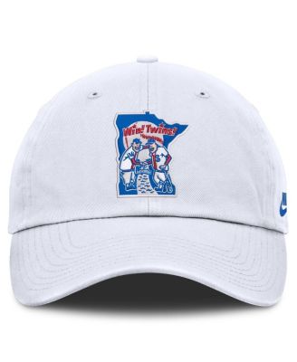 Men's White Minnesota Twins Cooperstown Collection Club Adjustable Hat