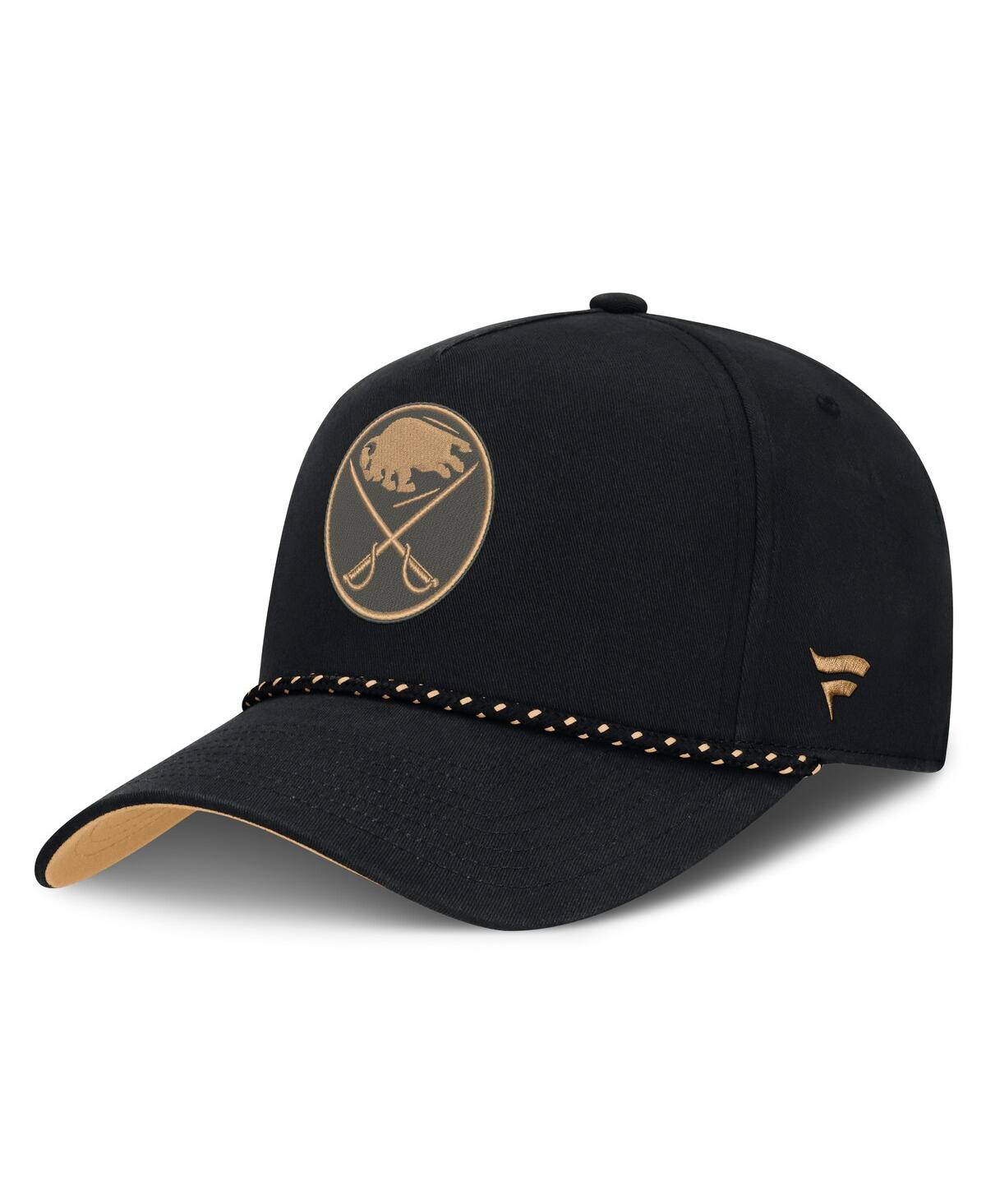 Fanatics Men's Black Buffalo Sabres Military Appreciation Authentic Pro A-Frame Adjustable Hat