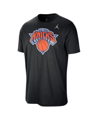 Men's Black New York Knicks Statement Edition Essential T-Shirt