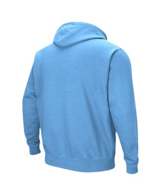 Men's Light Blue Johns Hopkins Blue Jays Arch Logo 3.0 Pullover Hoodie