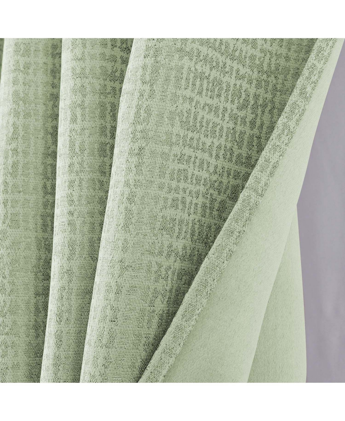 Rt Designer Collection Demi Lux Jacquard Blackout Curtain Panel