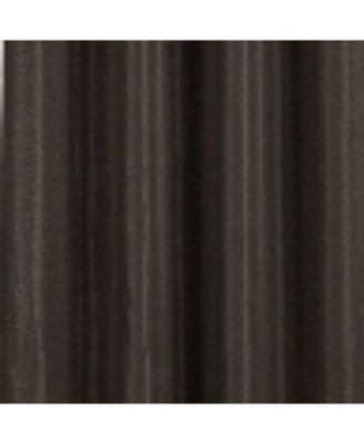 RT Designer Collection Gibson Luxurious Decorative Grommet Curtain Panel 54" x 90" Chocolate