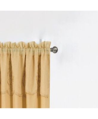 Jayla Stylish & Premium Embroidered Curtain Panel 54" x 90" Gold