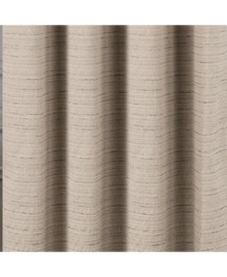 RT Designer Collection Kensington Jacquard Foam Backed Luxurious Decorative Grommet Curtain Panel 54" x 95" Taupe