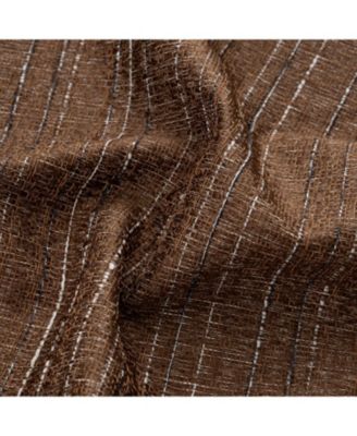 RT Designer Collection Kensington Jacquard Foam Backed Luxurious Decorative Grommet Curtain Panel