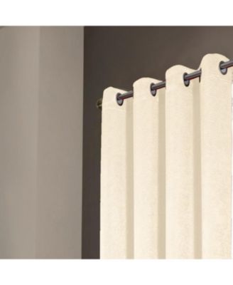 RT Designers Nellie Embossed Blackout Grommet Panel - 52x84", Ivory