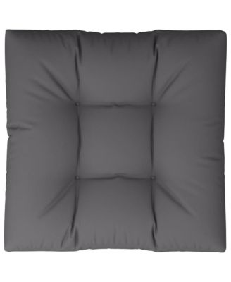 Pallet Cushion Anthracite 27.6"x27.6"x4.7" Fabri