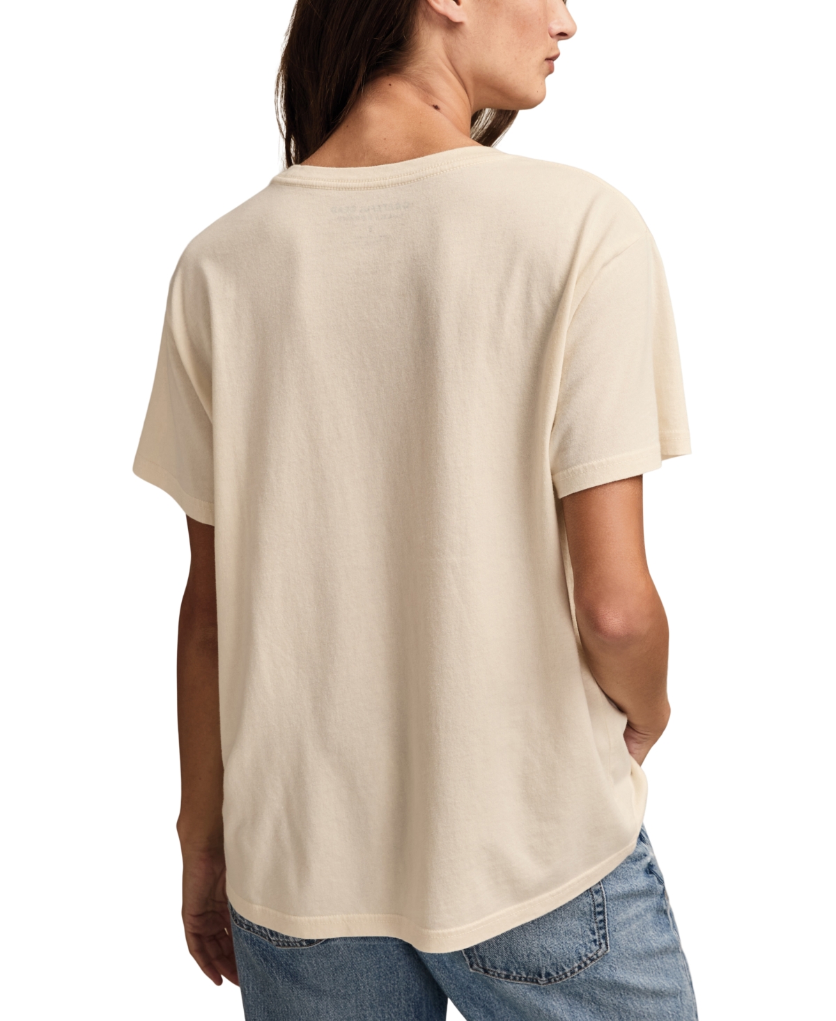 Lucky Brand Women's Grateful Dead Valentine Bear Boyfriend Graphic T-Shirt