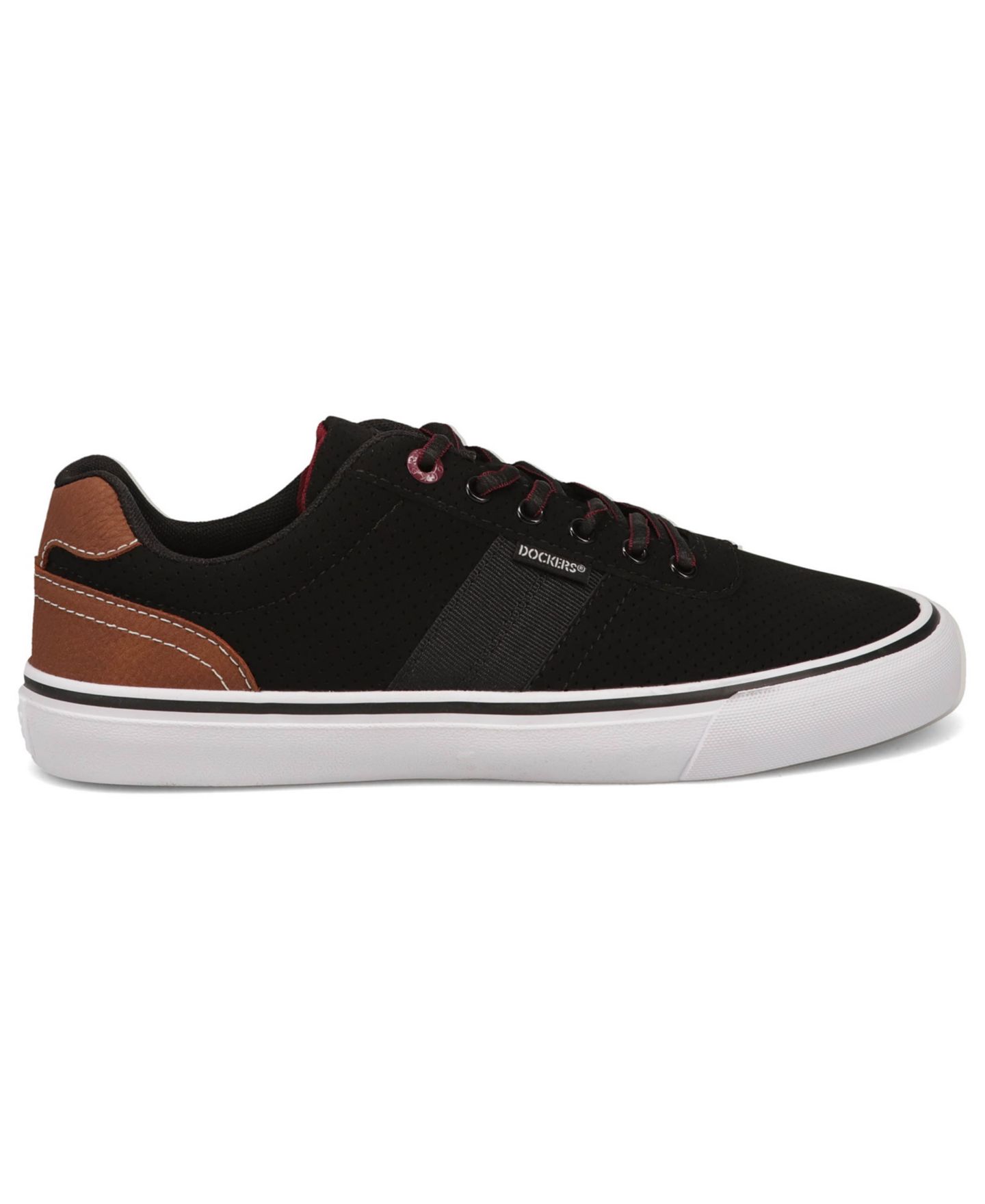 Мужские кроссовки Dockers Hobbs Casual, цвет: Чёрный бордовый — фото 2