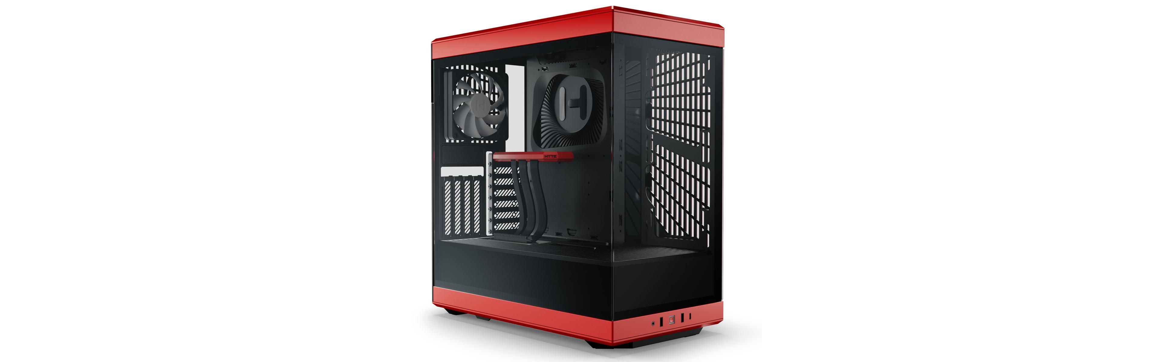 Hyte Y40 S-Tier Aesthetic Panoramic Tempered Glass Atx Mid-Tower Gaming Pc Case