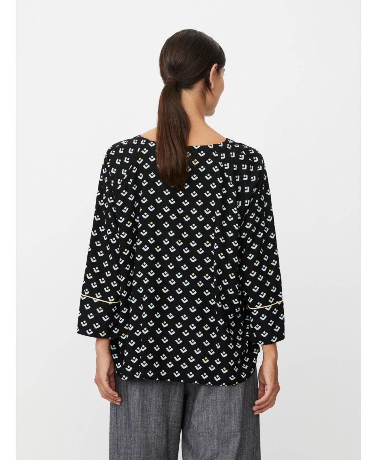 Masai Copenhagen Women's Beniko V-Neck Printed Blouse