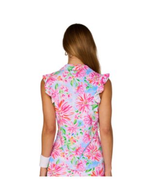 G Lifestyle Ruffle Sleeve Top