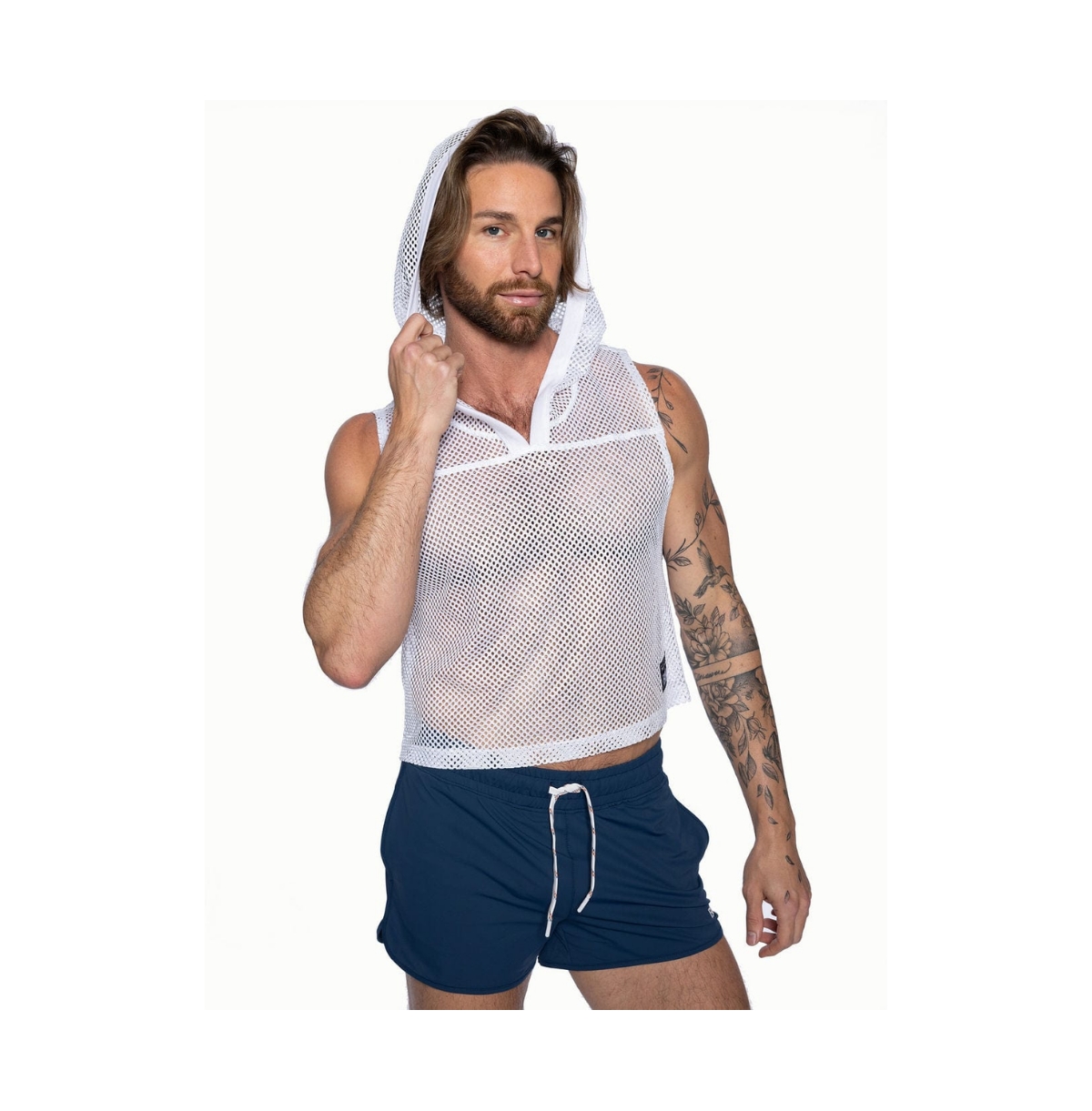 Bike Athletic Men's Hooded Sleeveless Practice Jersey