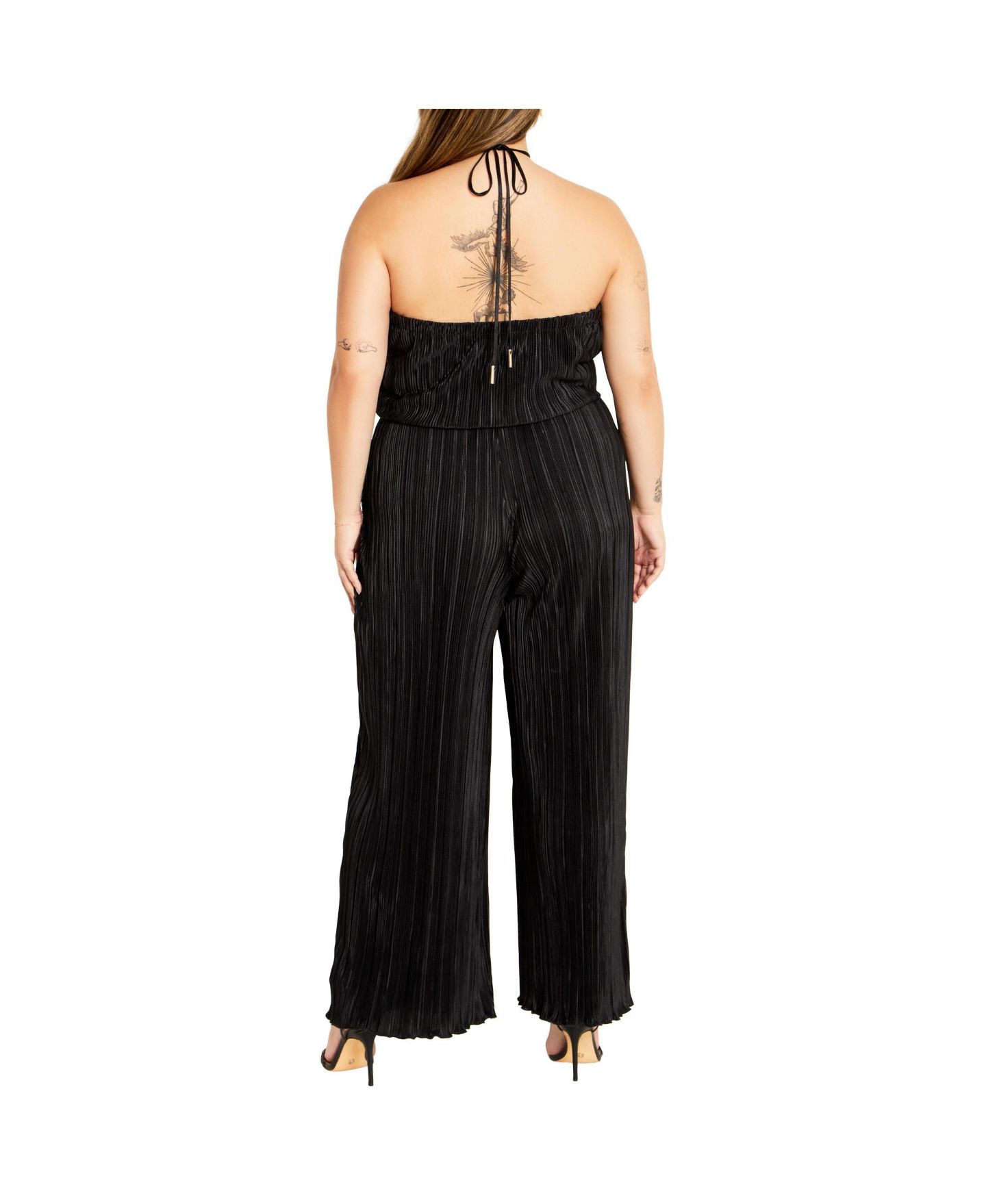 Женский комбинезон CITY CHIC Plus Size Kira Jumpsuit, цвет: Чёрный — фото 2