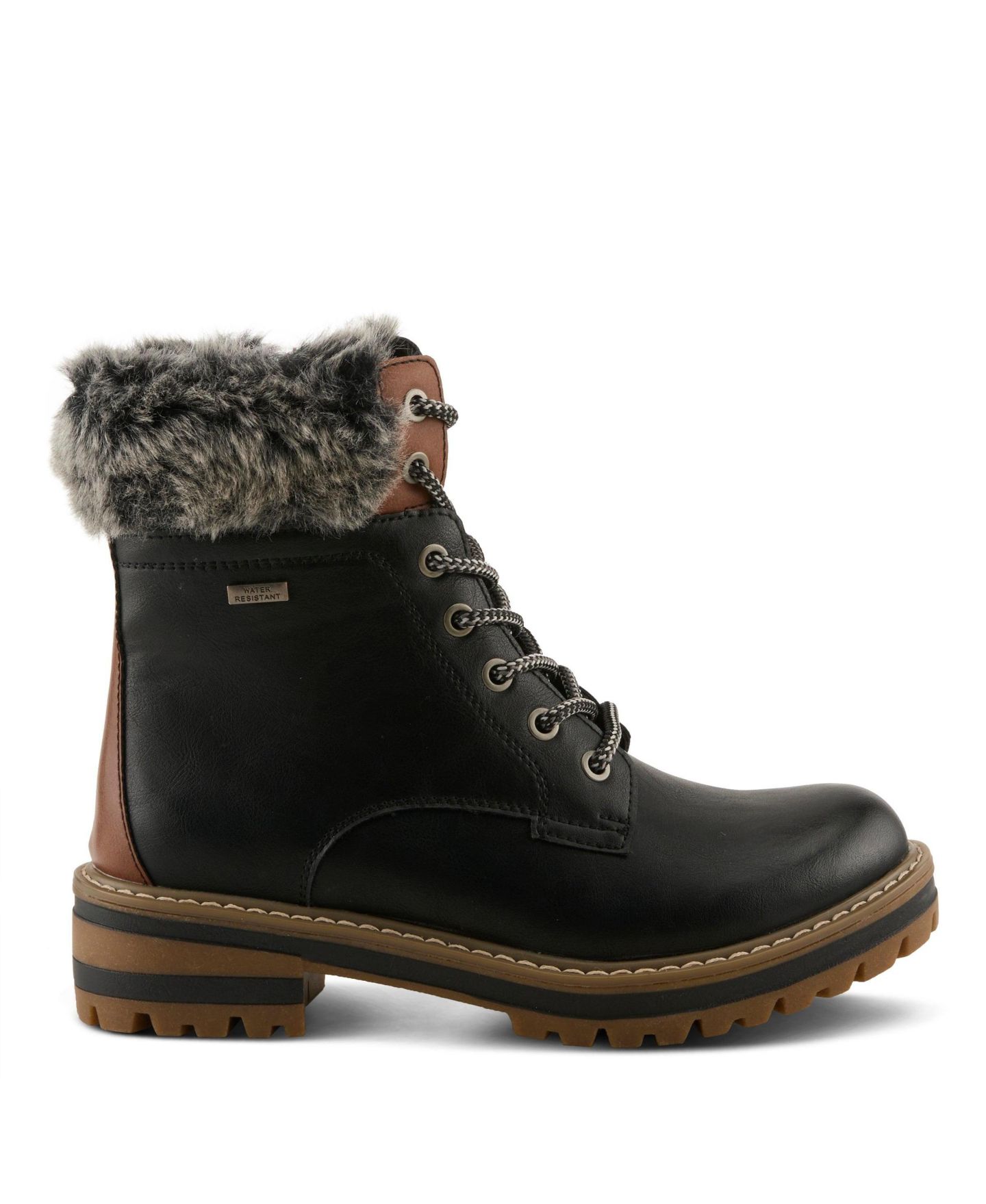 Женские ботинки Patrizia Canario Winter Booties with Water-Resistant Finish, цвет: Чёрный разноцветный — фото 5