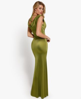 Women's Shapewear Convertible Shine Sculpting Mermaid Dress