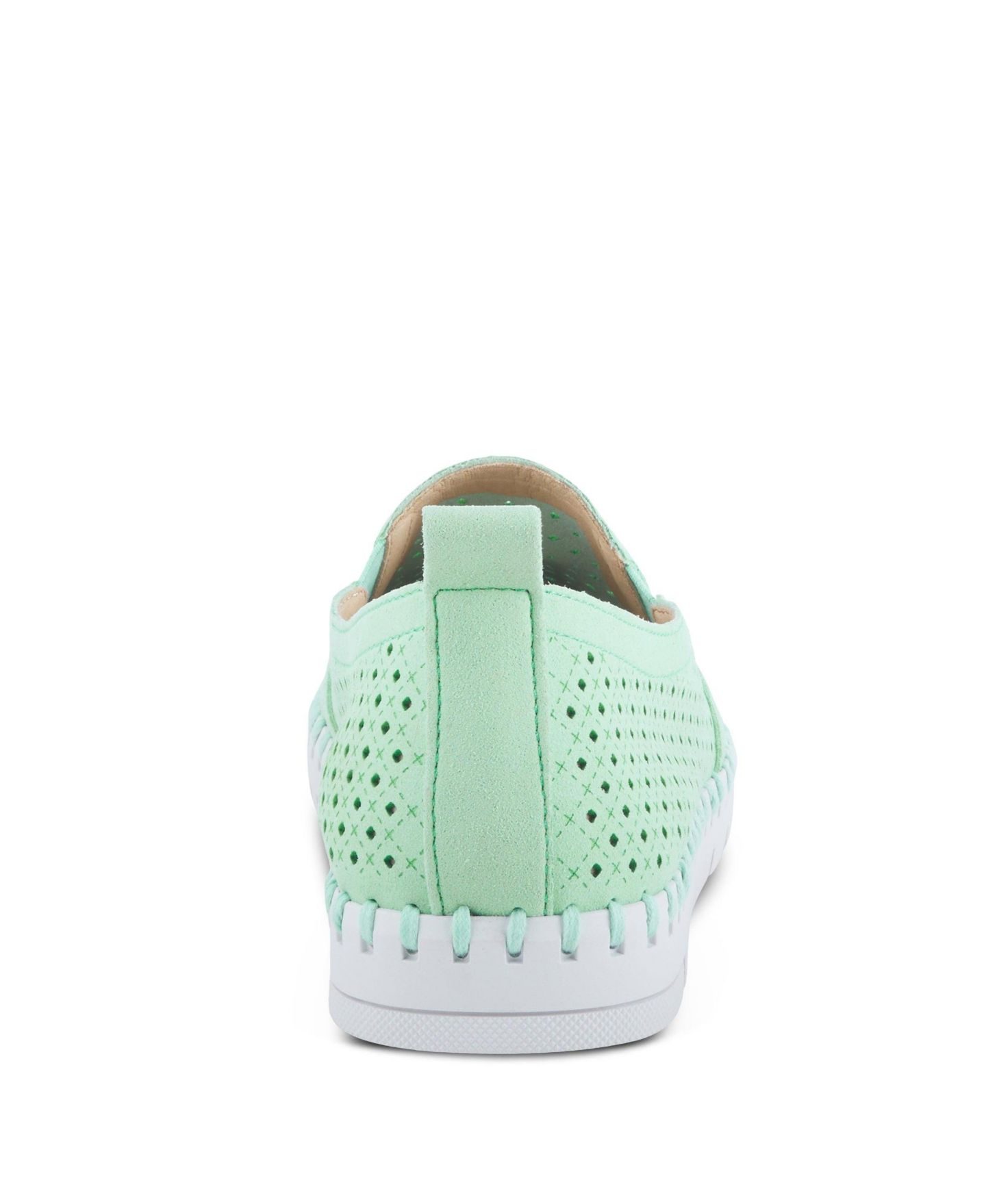 Женские кроссовки Patrizia Surfie Perforated Slip-On, цвет: Мятный зелёный — фото 4