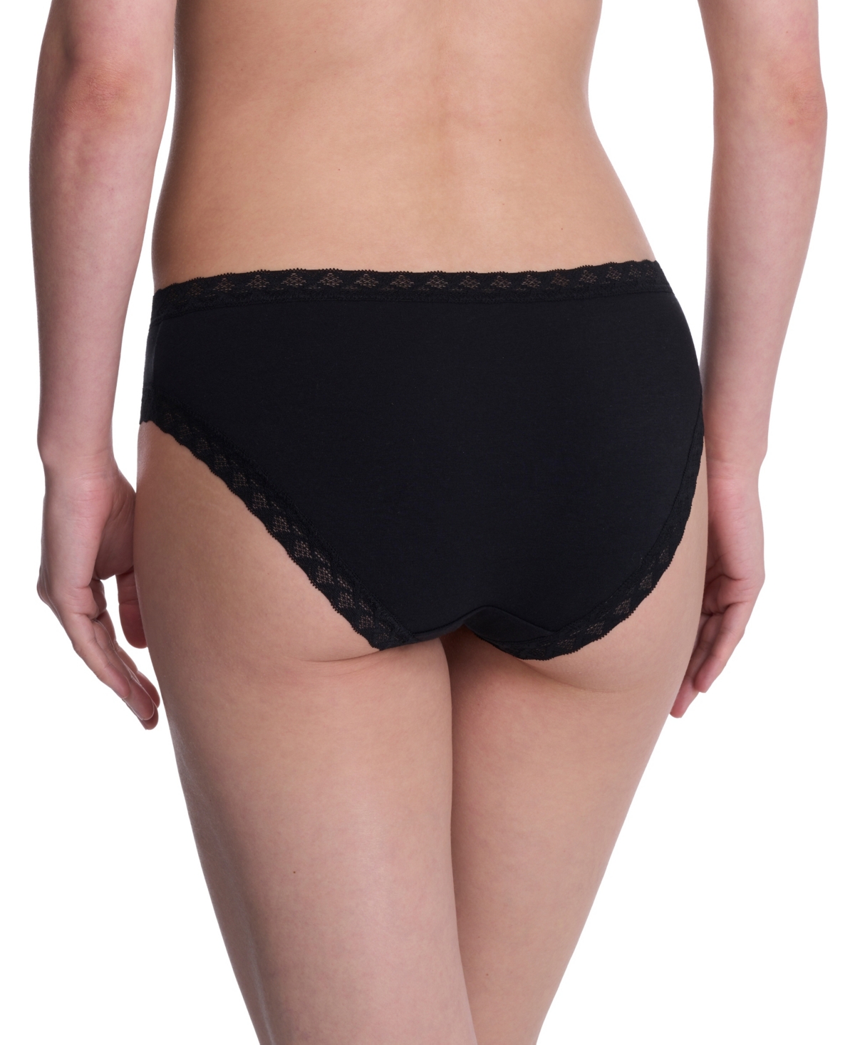 Natori Bliss Lace-trim Cotton Brief Underwear 3-pack 156058mp In Multi