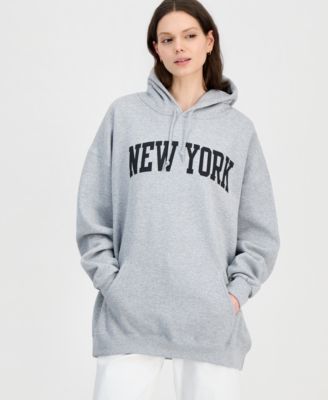 Champion Unisex Powerblend New York Graphic Pullover Hoodie