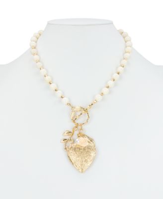 Rose Garden Collection Large Heart Locket Necklace