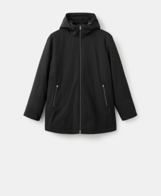 Men's Water-Repellent Hooded Parka