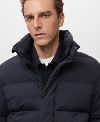 Men's Short Puffer Water-Repellent Anorak