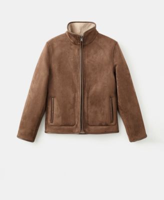 Men's Reversible Sheepskin Effect Jacket