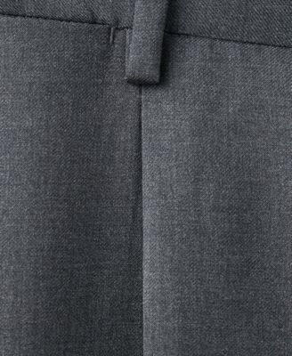 Men's Italian Virgin Wool Flannel Suit Pants