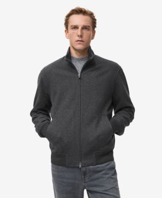 MANGO - Men's Regular-Fit Zipper Jacket