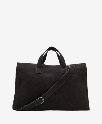 MANGO - Men's Leather Shoulder Strap Bag