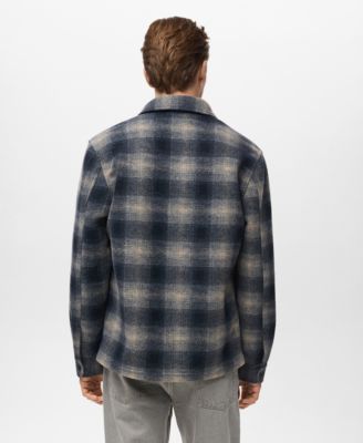 Men's Checked Pocket Jacket