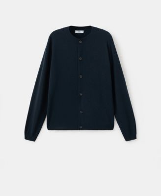 Men's Extra-Fine Wool Buttons Cardigan