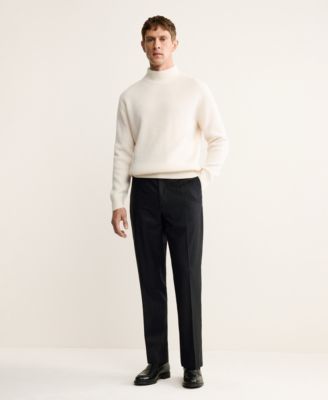 Men's Wool Turtleneck Sweater
