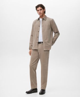 Men's Corduroy Cotton Overshirt