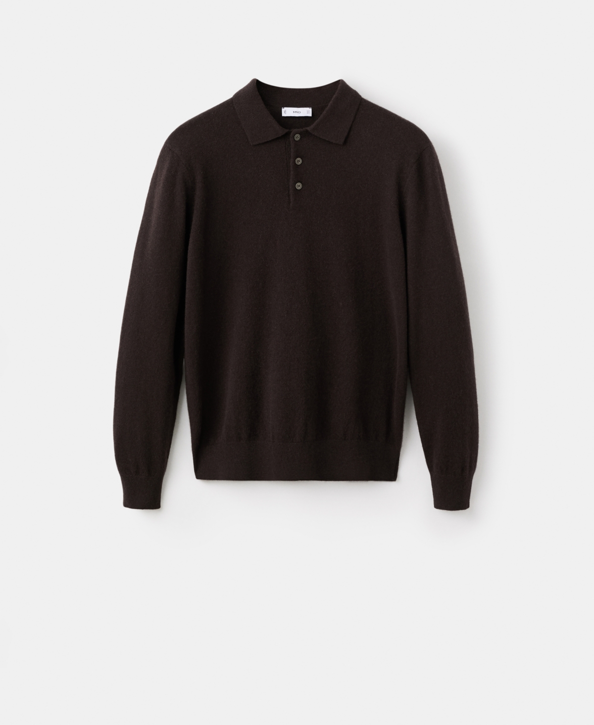 Mango Men's Cashmere Polo Sweater