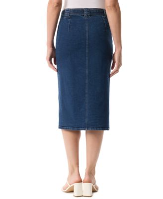 Women's Belted Maxi Skirt