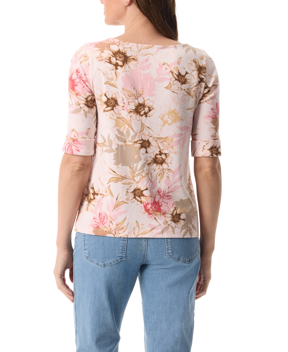 Gloria Vanderbilt Women's Alanis Boatneck T-Shirt