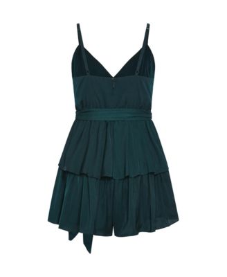 Women's Party Wrap Playsuit