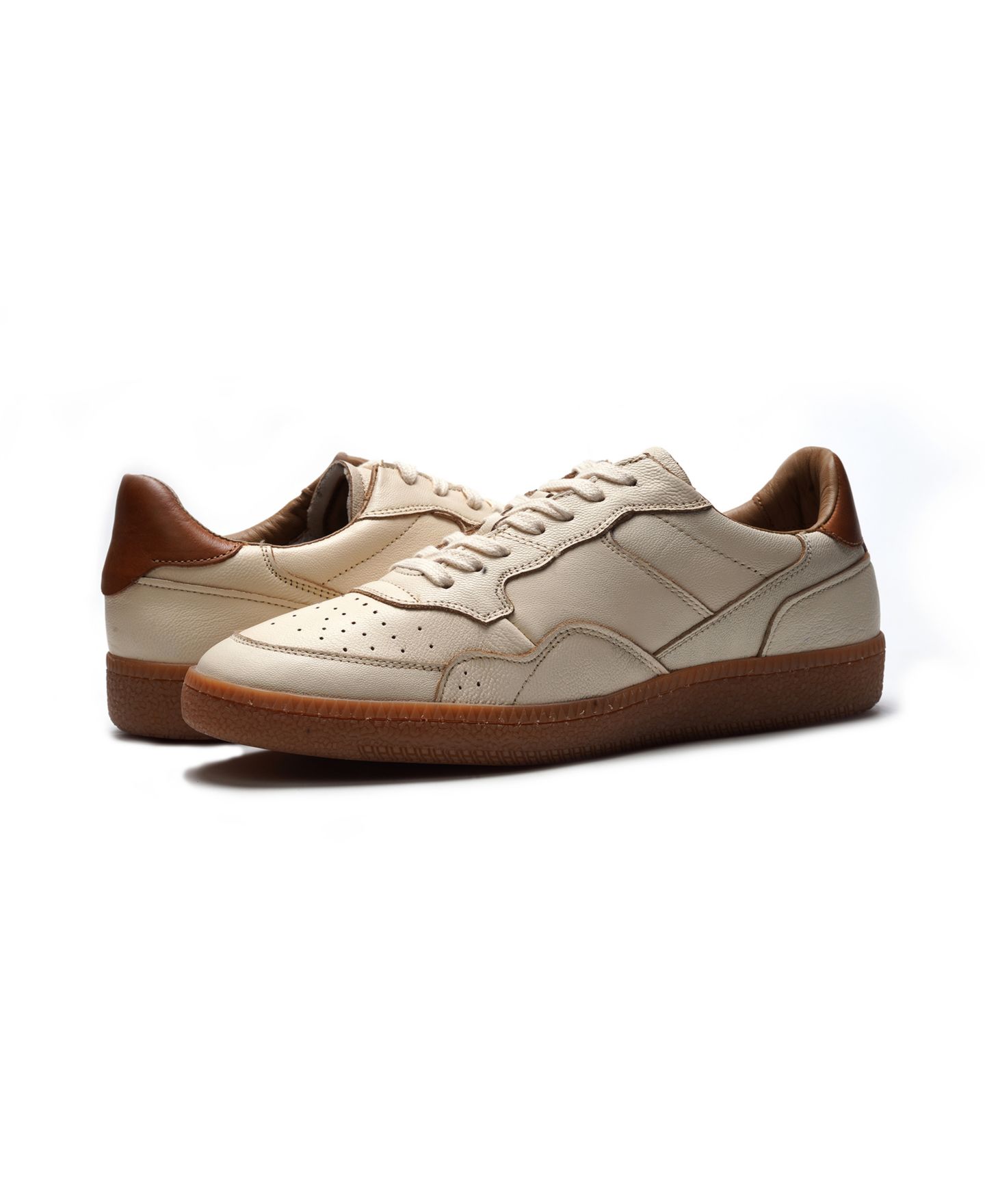 Мужские кроссовки A. Veer Anthony Veer Hugo Round-Toe, цвет: Кремовый — фото 6