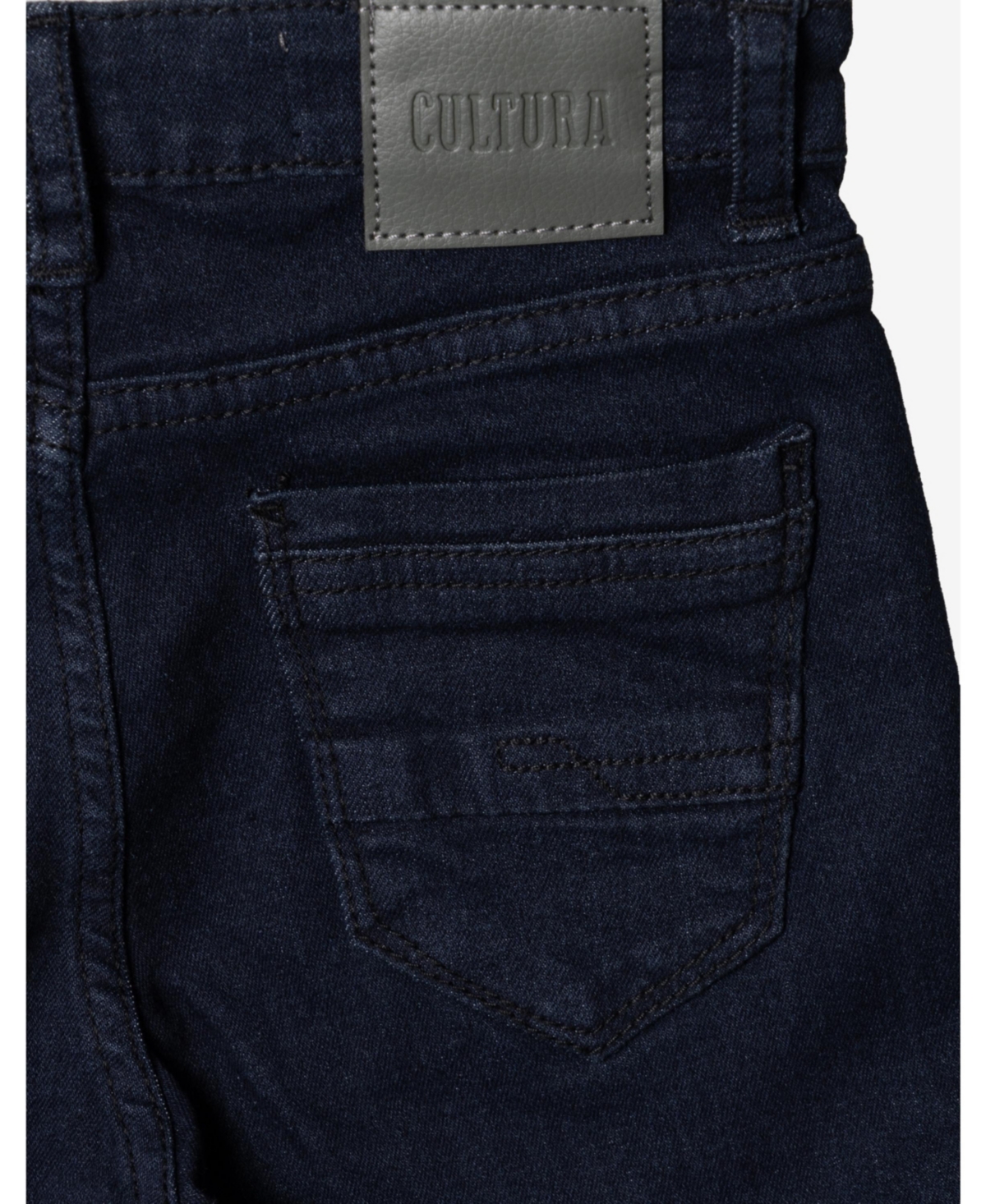 Cultura Toddler Boys Roll-Up Denim Shorts 2-Pack