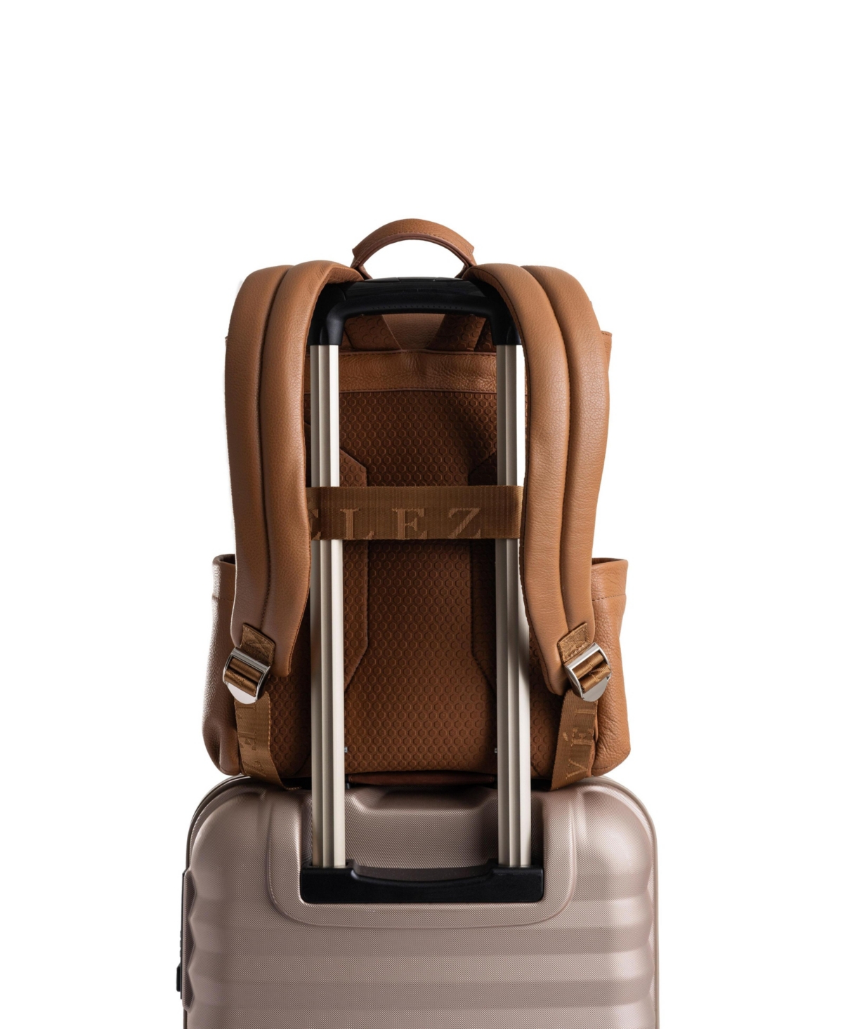 Velez Zermatt leather backpack for the contemporary woman