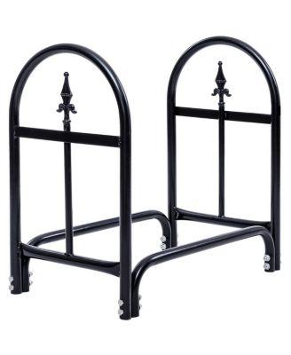 2 Feet Outdoor Heavy Duty Steel Firewood Storage Holder