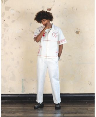 Men's Frontier Embroidered Button Up