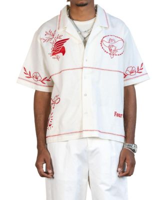 Men's Frontier Embroidered Button Up