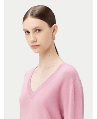 Women's Essential Cashmere V-Neck Sweater