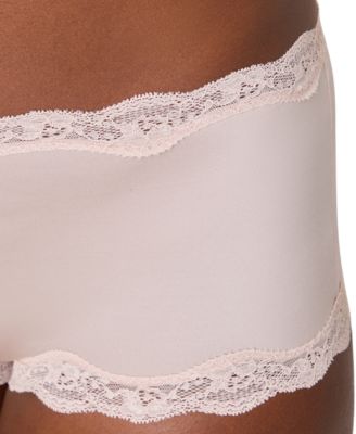 Women's Everyday Pretty Lace Mid Rise Boyshort Panty DMPLBS
