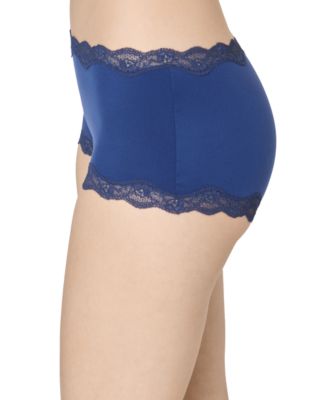 Women's Everyday Pretty Lace Mid-Rise Boyshort Panty DMPLBS
