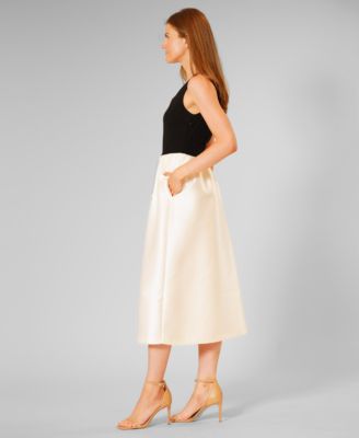 Women's Sleeveless Square Neck Dress